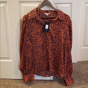 Fashion Nova Animal Print Blouse
